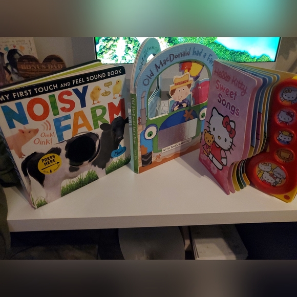 Disney Other - ASSORTED CHILDRENS BOOKS - Touch & Feel, Play A Song, Interactive